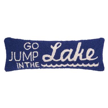 Lake pillow outlet jump